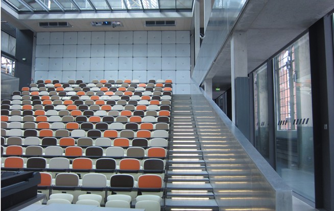 Halle 14 – Hörsaal (Foto: Friederike Ludwig)