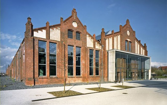 Halle 14 - Südgiebel (Foto: U. Böhmer)