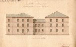 Anbauten an den Männer- und Frauenbau 1878